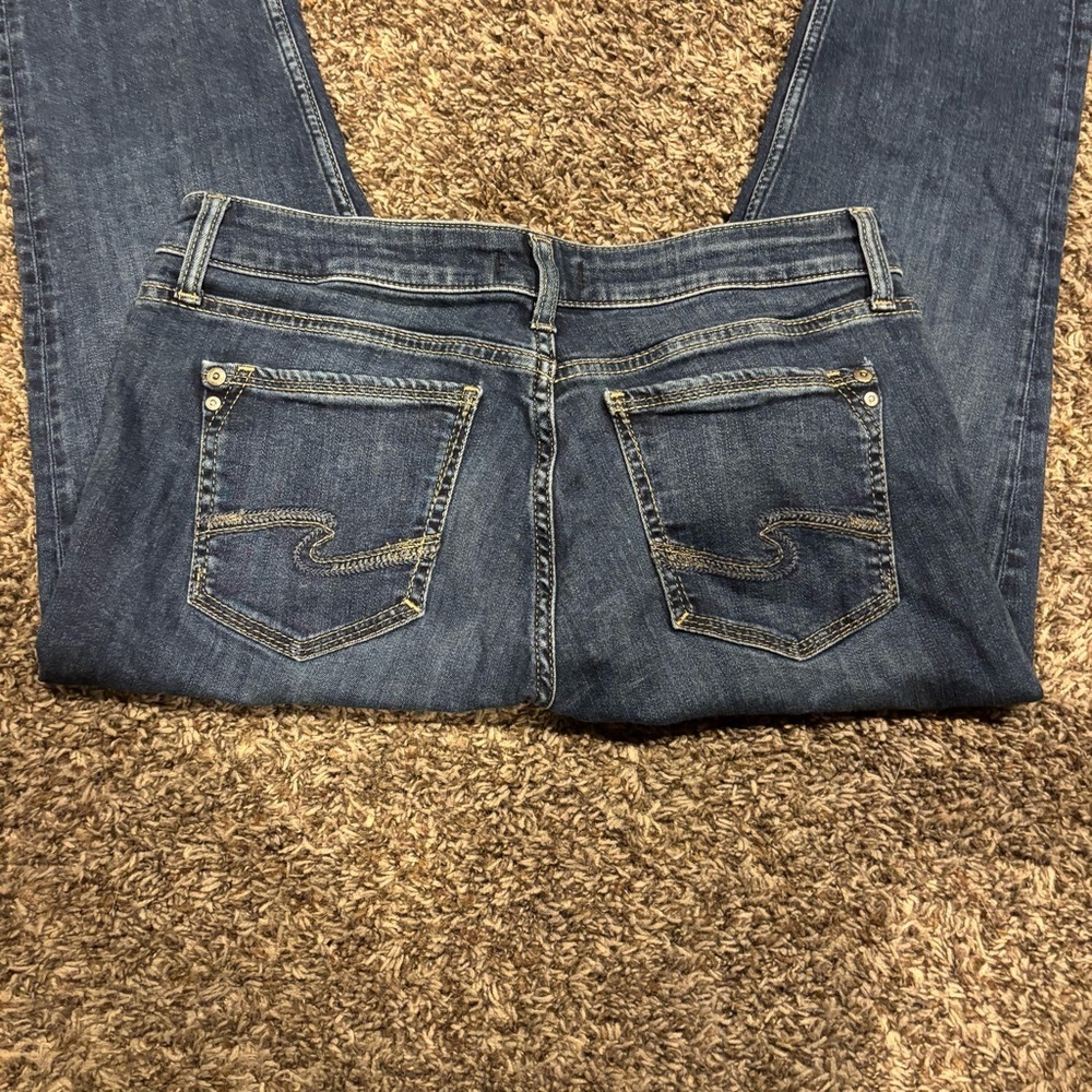 Women’s Silver Skinny Crop Jeans